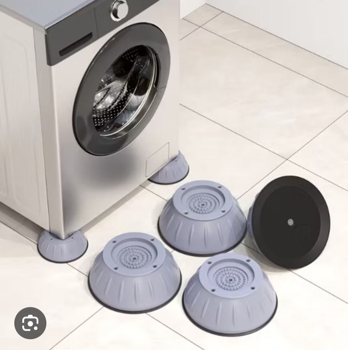 Universal Anti-Vibration Feet Pads — Non-Slip Rubber Mats